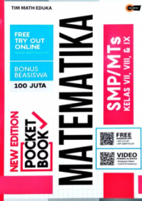 New Edition Pocket book Matematika SMP/MTs Kelas VII, VIII, & IX