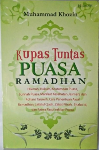 Kupas Tuntas Puasa Ramadhan