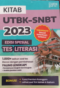 Kitab UTBK-SNBT 2023 Edisi Spesial Tes Literasi
