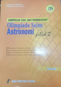 Kumpulan Soal dan Pembahasan Olimpiade Sains Astronomi Jilid 2 SMA/MA