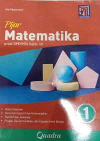Pijar Matematika 1 untuk SMP/MTs Kelas VII