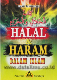 Halal dan Haram Dalam Islam